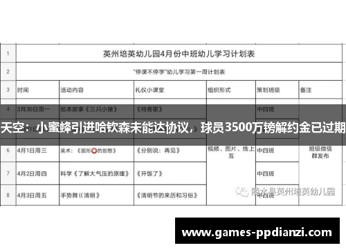 天空：小蜜蜂引进哈钦森未能达协议，球员3500万镑解约金已过期